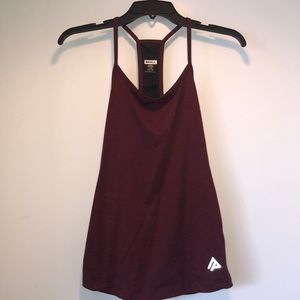 Maroon & Black Dri-Fit Racerback Tank